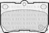 BORG & BECK BBP2157 Brake Pad Set, disc brake